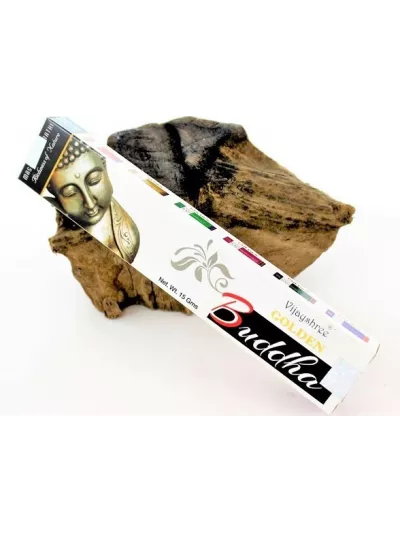 Encens Golden Buddha - Vertus, Bienfaits et Propriétés Lithothérapie