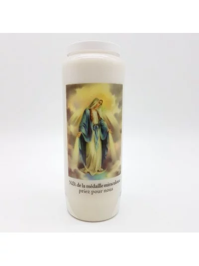 Bougie Neuvaine Vierge Miraculeuse - Vertus, Bienfaits et Propriété...