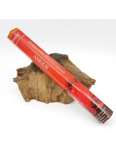 Encens Amour Rose Rouge - Vertus, Bienfaits et Propriétés Lithothér...