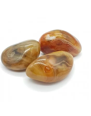 Sardonyx Galet 4 cm - Vertus, Bienfaits et Propriétés Lithothérapie