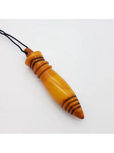 Pendule de Thot en Bois d'ébène 8cm - Vertus, Bienfaits et Propriét...