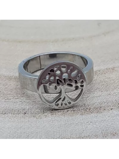 Bague Arbre de Vie Taille 56 - Vertus, Bienfaits et Propriétés Lith...