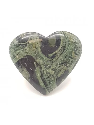 Jaspe Kambaba Coeur 3cm - Vertus, Bienfaits et Propriétés Lithothér...