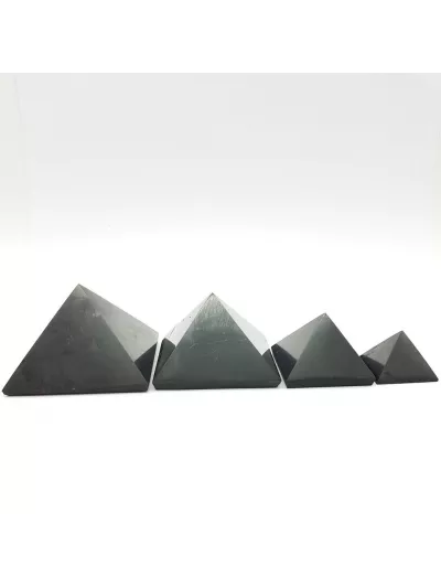Pyramide Shungite 6cm - Vertus, Bienfaits et Propriétés Lithothérapie Pyramide Shungite 6cm - Vertus, Bienfaits et Propriétés Lithothérapie