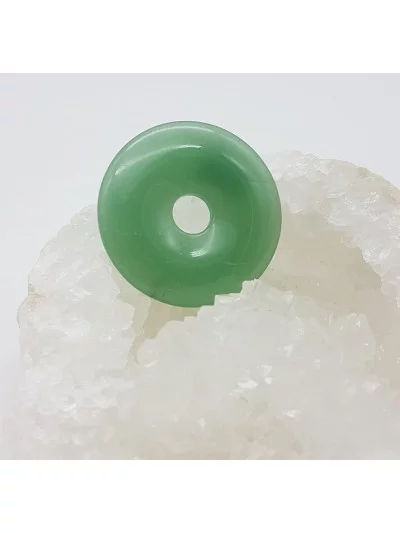 Pendentif Aventurine Donut 3cm - Vertus, Bienfaits et Propriétés Li...