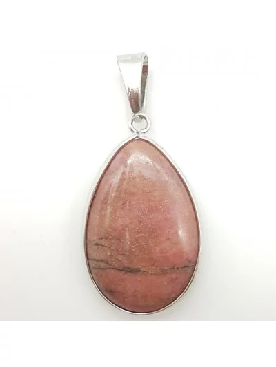 Pendentif Rhodonite - Vertus, Bienfaits et Propriétés Lithothérapie
