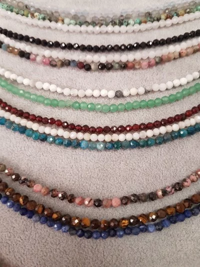 Collier Aventurine 4mm facetté - Vertus, Bienfaits et Propriétés Li...