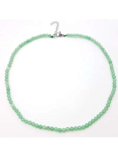Collier Aventurine 4mm facetté - Vertus, Bienfaits et Propriétés Li...