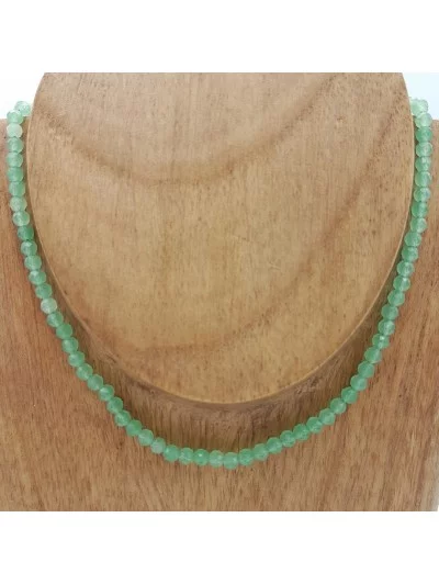 Collier Aventurine 4mm facetté - Vertus, Bienfaits et Propriétés Li...