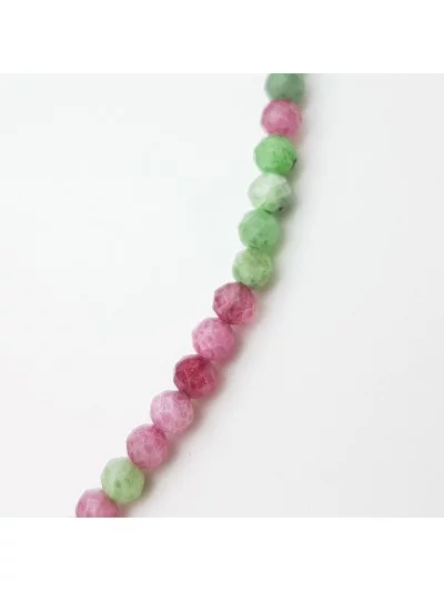 Collier Rubis Zoisite 4mm facetté - Vertus, Bienfaits et Propriétés...