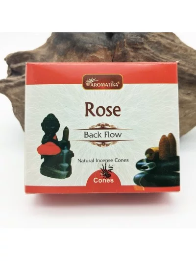 Encens cône Rose - Vertus, Bienfaits et Propriétés Lithothérapie