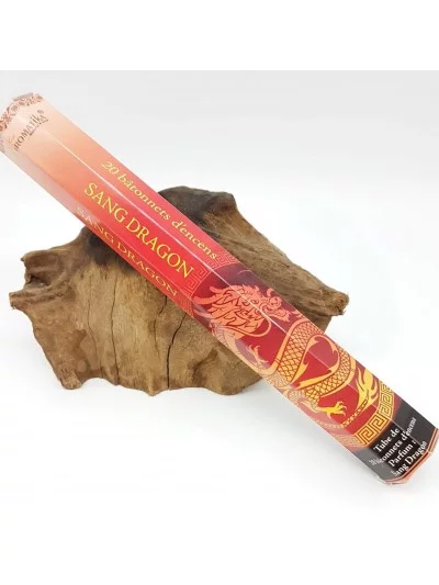 Encens Sang du Dragon - Vertus, Bienfaits et Propriétés Lithothérapie