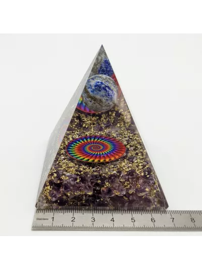 Pyramide Orgonite Planète Lapis Lazuli - Vertus, Bienfaits et Propr...