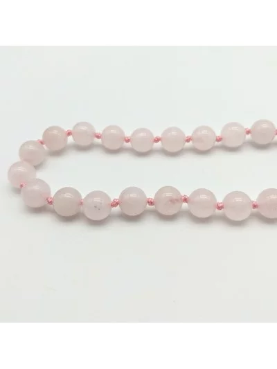 Mala Quartz rose - Vertus, Bienfaits et Propriétés Lithothérapie