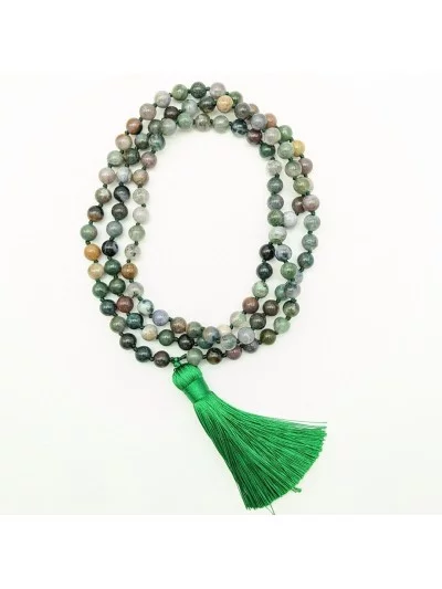 Mala Agate Indienne - Vertus, Bienfaits et Propriétés Lithothérapie