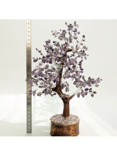 Arbre de Vie Améthyste 25cm Lithothérapie Gaiance Minéraux